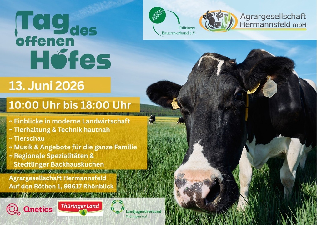 Auftakt der Hoffestsaison 2026 in Thüringen am 13. Juni